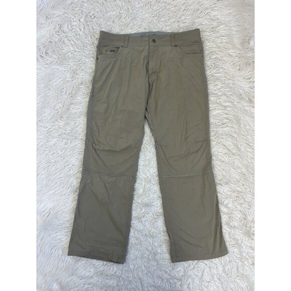 KUHL Radikl Hiking Pants Straight Leg 38x30 Mens Brown Stretch Outdoors Trail - Picture 1 of 11